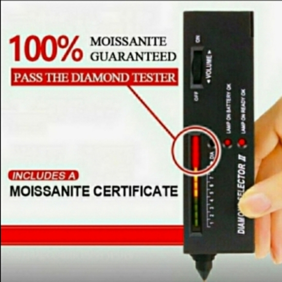 π10ct t.w Moissanite Diamond - Picture 8 of 17